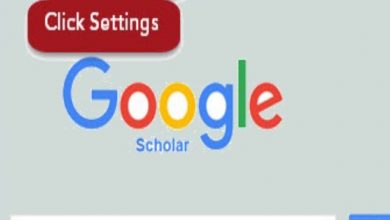 google scholar settings
